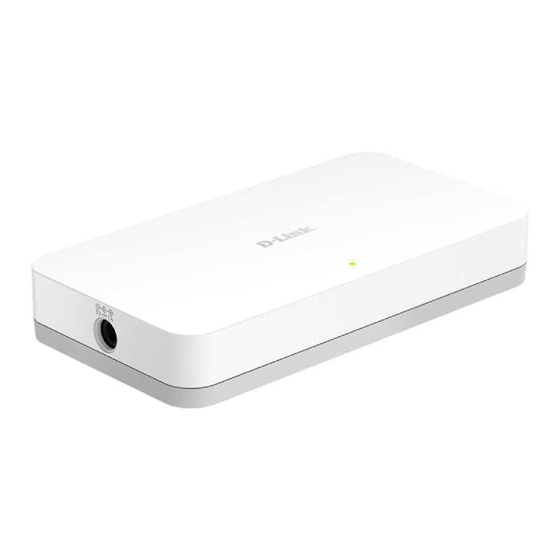 سويتش مكتبي دي-لينك DGS-1008A، 8 منافذ، 16 جيجابت في الثانية، غير مُدار، مكتبي