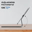 PROMATE Folio Touch Wireless iPad Keyboard Case with Backlight and Smart Connector