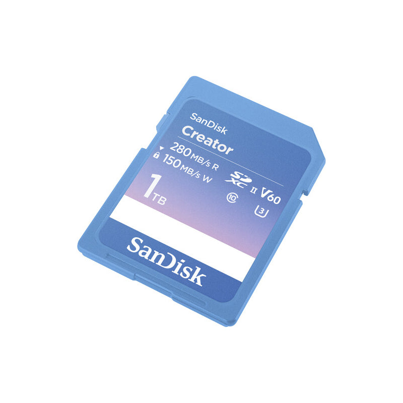 SanDisk Creator SD UHS-II Card - 1TB / Up to 280MB/s