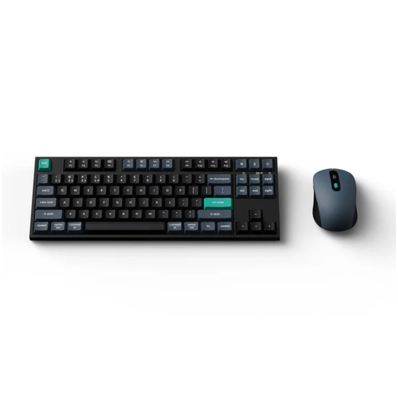 Keychron B33 Wireless Keyboard and BM25 Mouse - Bluetooth 5.2 / Deep Black