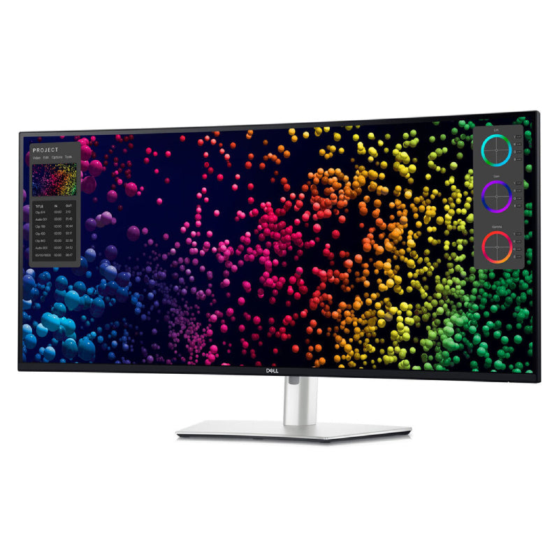 Dell UltraSharp 40 (U4025QW) Curved Thunderbolt Hub Monitor - 40" WUHD 5K / 5ms / 120Hz / HDMI 2.1/DisplayPort 1.4/USB-C (Thunderbolt 4)/USB-A