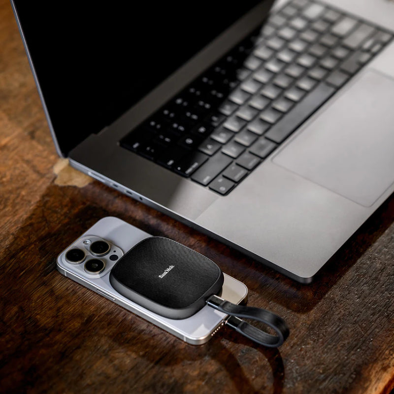SanDisk Phone SSD - 2TB / Up to 1000MB/s / USB-C / MagSafe Compatible