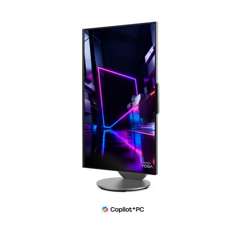 Lenovo Yoga 11 AIO Copilot+ PC - Ultra 7 356H / 32GB / 1TB (NVMe M.2 SSD) / 27" QHD (2560x1440) IPS / DOS (Without OS) / Arabic/English / 1YW / Luna Grey - Desktop