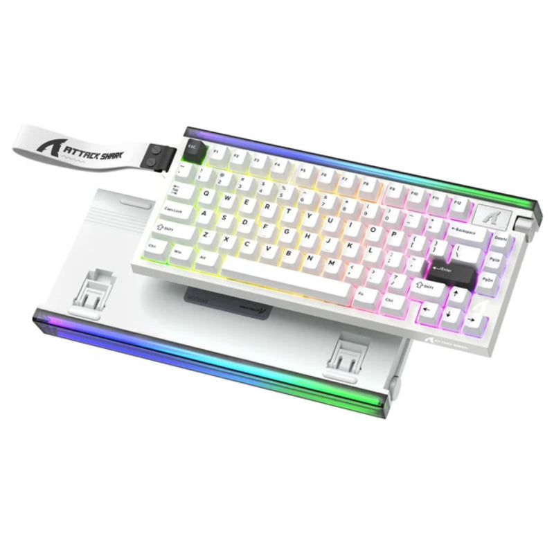 لوحة مفاتيح ألعاب ميكانيكية هجينة ستيل سيريز أبيكس 5، سلكية، RGB، باللون الأسود