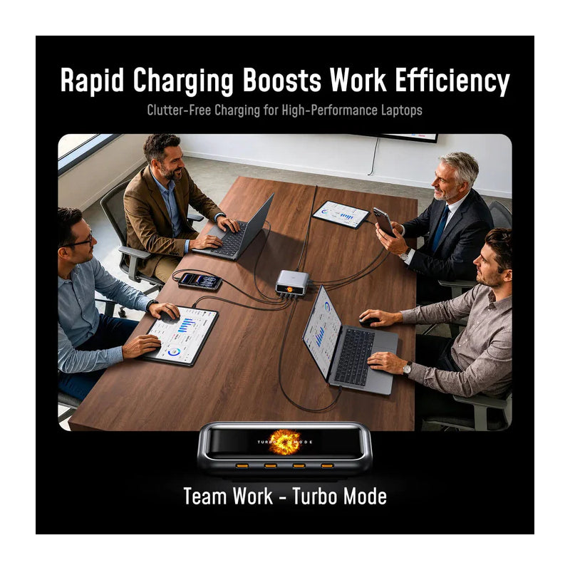 AOHi The Future AI PD3.2 280W 6-Port Desktop Charging Station