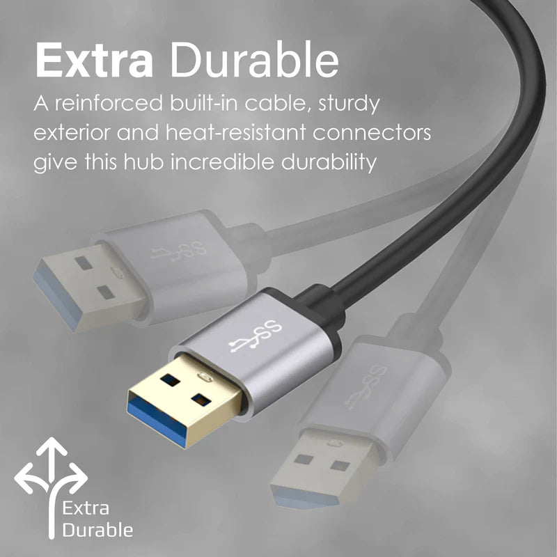 PROMATE 7-port USB 3.0 Hub - USB-A
