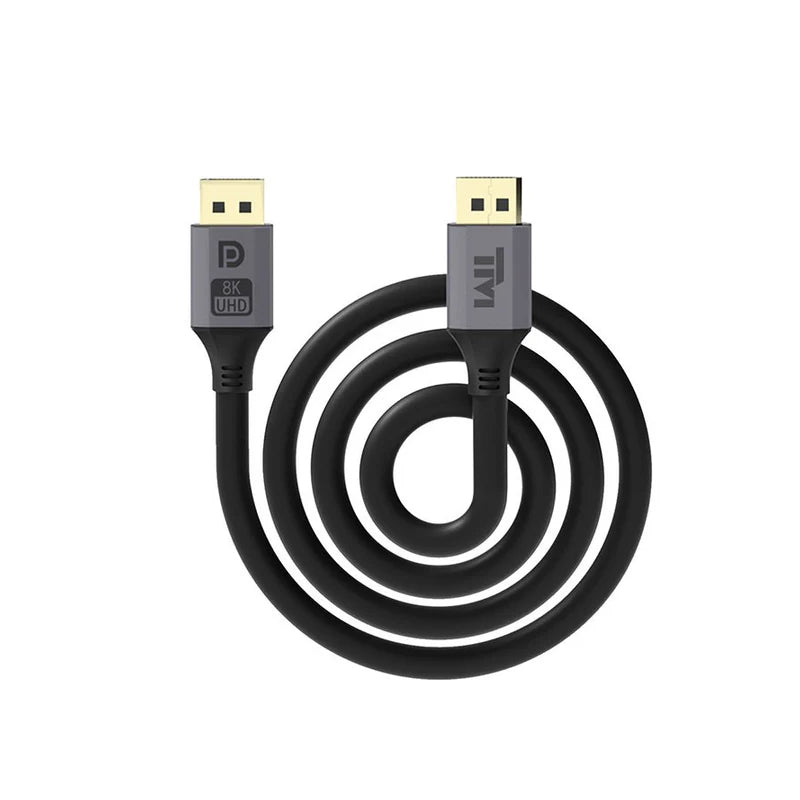 Twisted Minds Display Port Cable Resolution 8K/60 Hz - 3M / Black