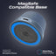 PROMATE High-Fidelity Mini Bluetooth Speaker with MagSafe Compatible Base - Navy
