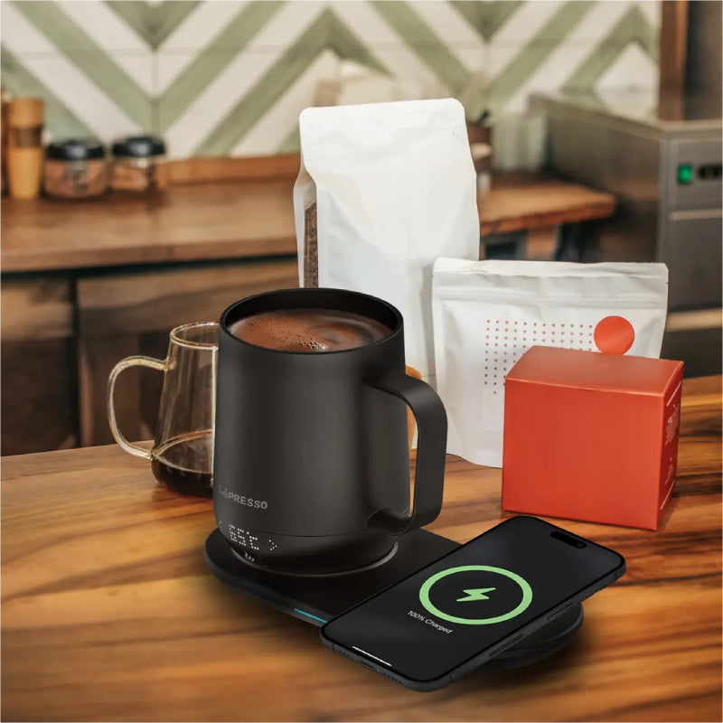 LePresso Smart Heating Mug - 355ml / 4000mAh / Black