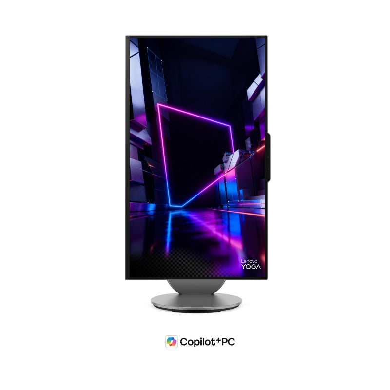 Lenovo Yoga 11 AIO Copilot+ PC - Ultra 7 356H / 32GB / 1TB (NVMe M.2 SSD) / 27" QHD (2560x1440) IPS / DOS (Without OS) / Arabic/English / 1YW / Luna Grey - Desktop