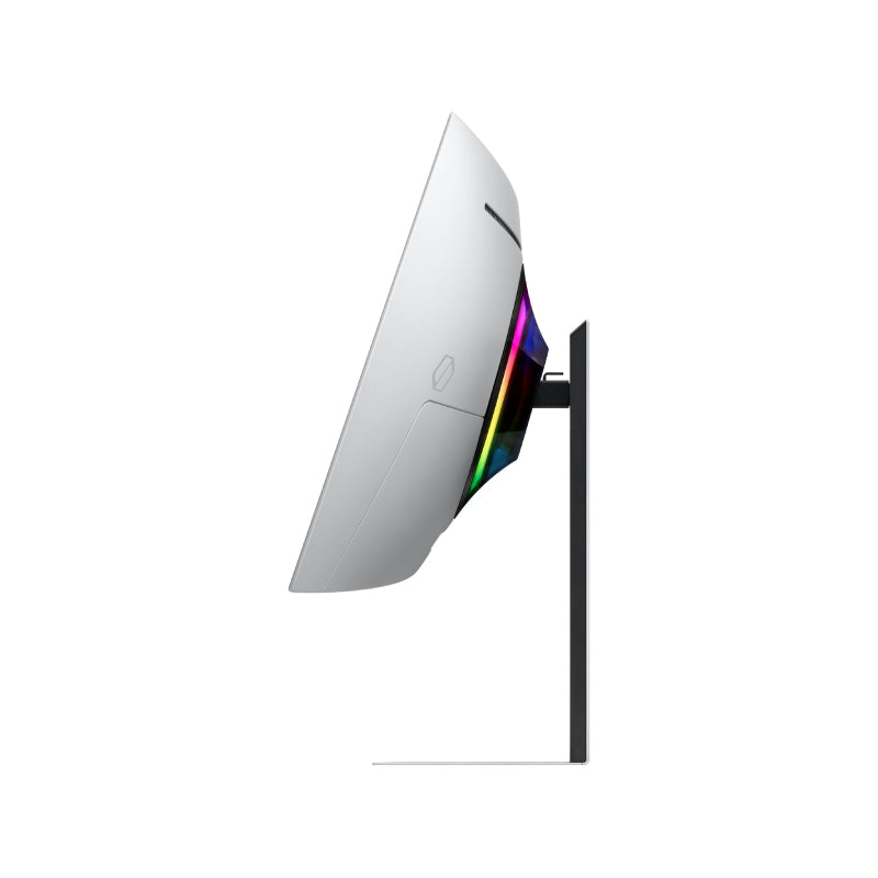 Samsung 34" Gaming Monitor G8 Odyssey - 34.0" Curved OLED / Up to 175Hz / 0.03ms / USB / HDMI2.1 / DisplayPort 1.4 / Wi-Fi / Bluetooth / Silver - Monitor