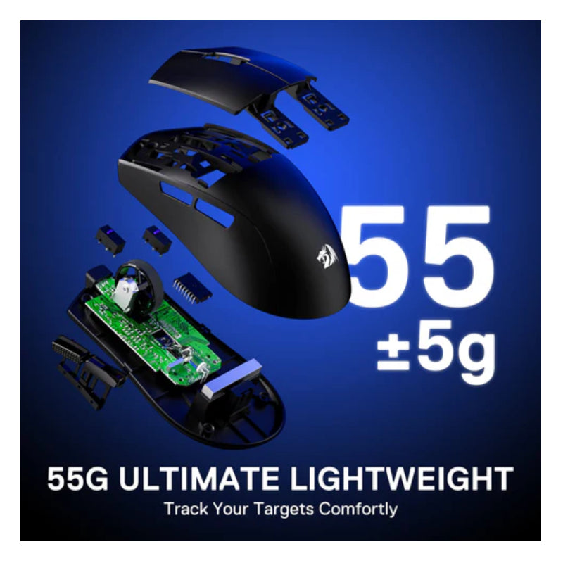Redragon K1NG MAX M918 PRO - Wired/Bluetooth / Black
