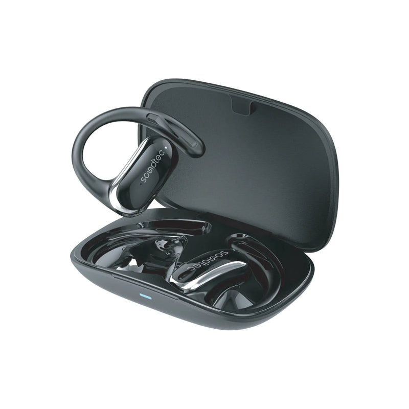 Porodo Soundtec Air Beat Open-Ear Wireless Earbuds - Black