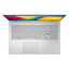 لابتوب أسوس فيفوبوك 15 X1504VA، مقاس 15.6 بوصة بدقة FHD، معالج كور 5 120U، ذاكرة وصول عشوائي 8 جيجابايت، قرص حالة صلبة NVMe M.2 بسعة 512 جيجابايت، نظام دوس (بدون نظام تشغيل)، ضمان سنة واحدة، فضي