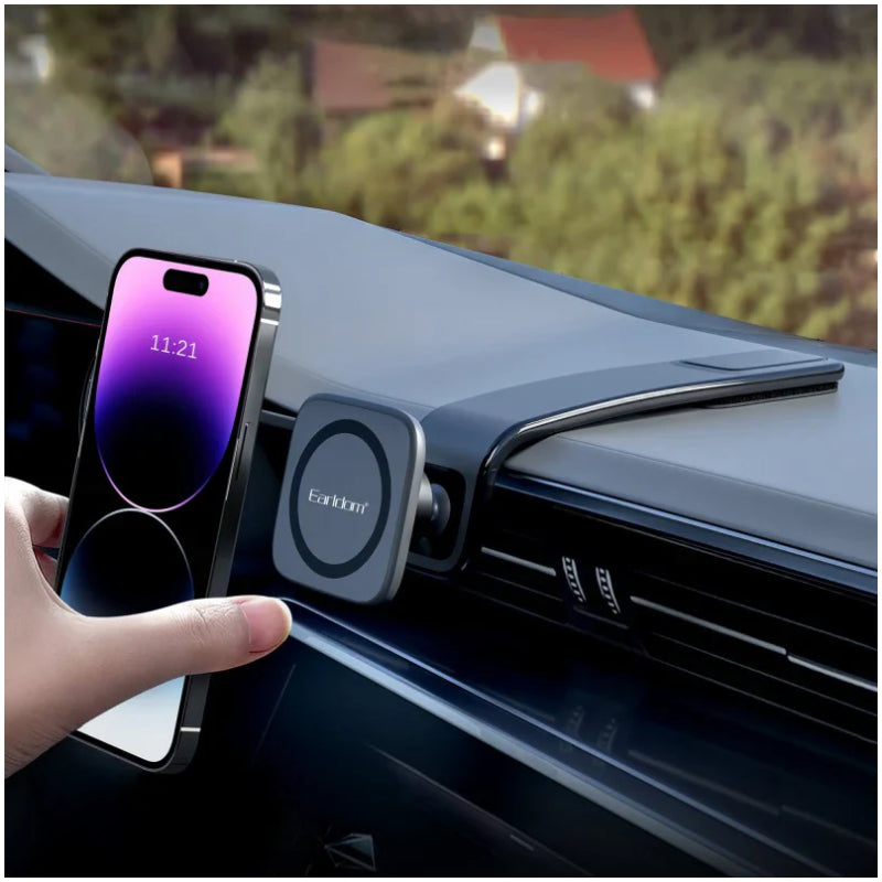 Earldom ET-EH229 Magnetic Car Phone Holder - Bendable Suction Mount