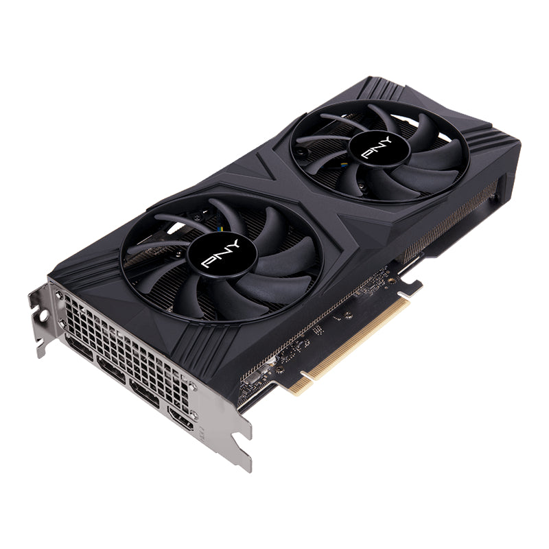 PNY NVIDIA GeForce RTX 4060 Ti 16GB VERTO Dual Fan DLSS 3 Graphics Card - 16GB / GDDR6 / 128-bit / PCIe 4.0 / DisplayPort 1.4a / HDMI 2.1 / One Year Warranty