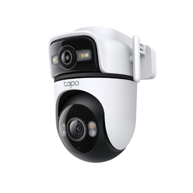 TP-Link Tapo C545D Outdoor Dual Lens Pan/Tilt Security Camera - 2K 3MP / Up to 15fps / Two-Way / AI Detection / Night Vision
