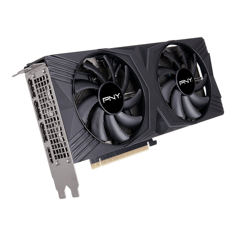 PNY NVIDIA GeForce RTX 4060 Ti 16GB VERTO Dual Fan DLSS 3 Graphics Card - 16GB / GDDR6 / 128-bit / PCIe 4.0 / DisplayPort 1.4a / HDMI 2.1 / One Year Warranty