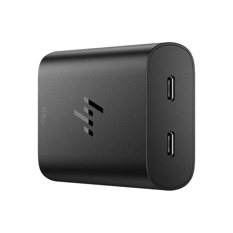 HP 65W GaN USB-C Laptop Charger - Black