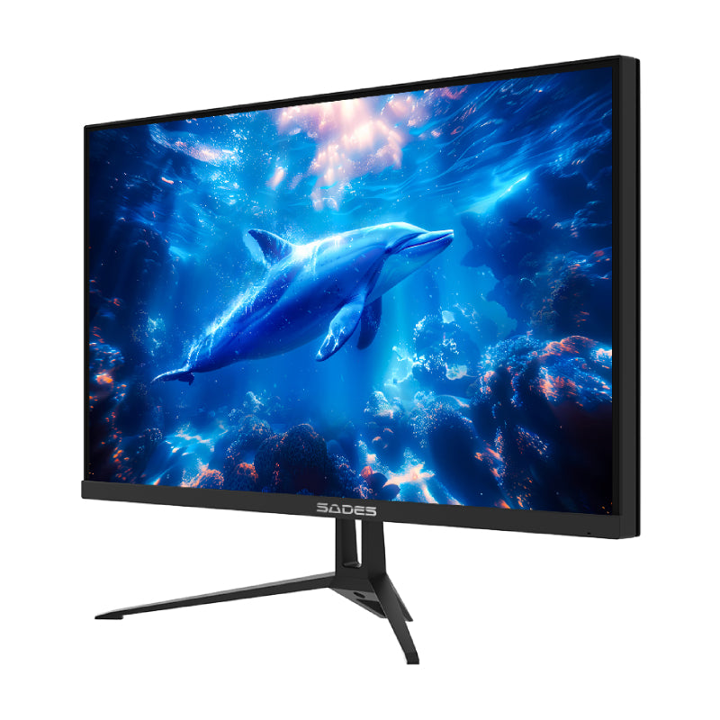 SADES RT-Dolphin Gaming Monitor - 27" FHD / 1ms / 240Hz / HDMI 2.1 / DisplayPort 1.4 / Black