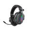 SADES SA-206 Defender Three Mode Head Mounted Wireless Headset - Black