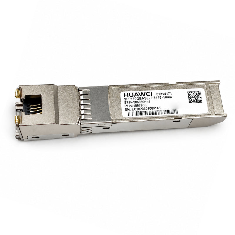 وحدة إرسال واستقبال هواوي SFP-1000BaseT نحاسية - حتى 100 متر (0.1 كم) / 1000BASE-T / RJ-45 / ضمان 1 سنة