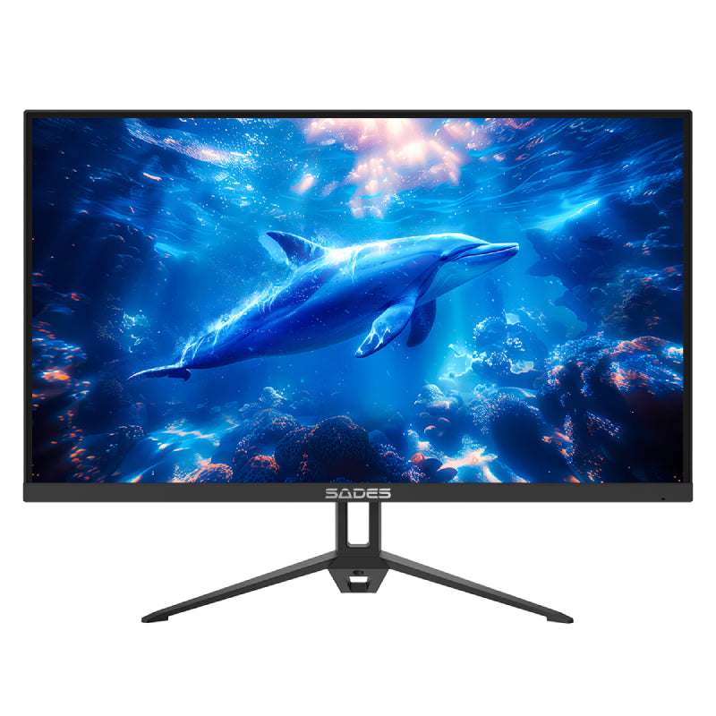 SADES RT-Dolphin Gaming Monitor - 27" FHD / 1ms / 240Hz / HDMI 2.1 / DisplayPort 1.4 / Black