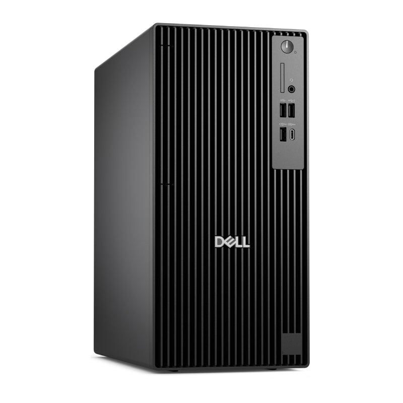كمبيوتر مكتبي ديل برو تاور بلس QBT1250، معالج ألترا 7 265، ذاكرة وصول عشوائي 32 جيجابايت، محرك أقراص صلبة NVMe M.2 بسعة 1 تيرابايت، دوس (بدون نظام تشغيل)، ضمان 3 سنوات