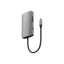 Energea AluHub HD Pro 2 (8in1) Aluminum Alloy USB-C Hub - Gunmetal