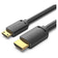 Vention HDMI-C Male to HDMI-A Male Cable - 4K / 1.5 Meter / Black