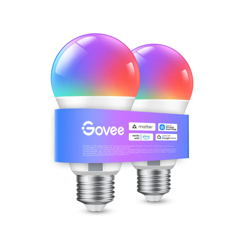 Govee A19 Smart LED Light Bulbs E27 (2 - Pack)