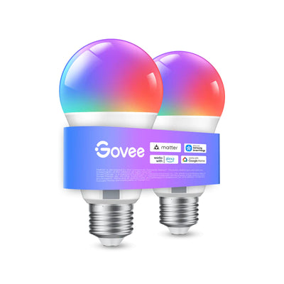Govee A19 Smart LED Light Bulbs E27 (2 - Pack)