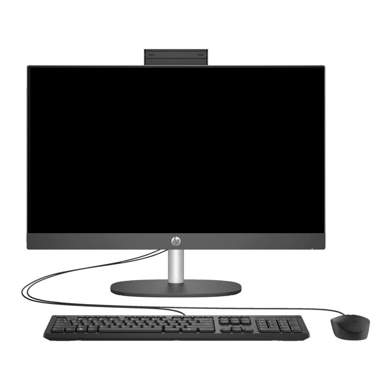 HP ProOne 240 G10 AIO - i7 / 16GB / 512GB (NVMe M.2 SSD) / 23.8" FHD Non-Touch / DOS (Without OS) / Integrated Intel Iris Xᵉ Graphics / 1YW / Black - Desktop