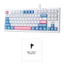 Twisted Minds TM-MK75-WL Spectrum Pro Series 75% Compact Size 87 keys Wireless Membrane Keyboard - (English / Arabic) Layout