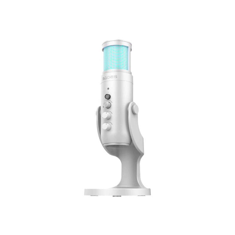 SADES SW-MC04 OTUS Gaming Microphone - White