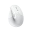 Logitech Lift Vertical Ergonomic Mouse - Bluetooth / 1000 DPI / Off-white