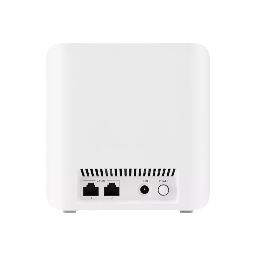 ASUS ZenWiFi BD4 (2pk) Dual-band WiFi 7 (802.11be) AiMesh Extendable Router - White