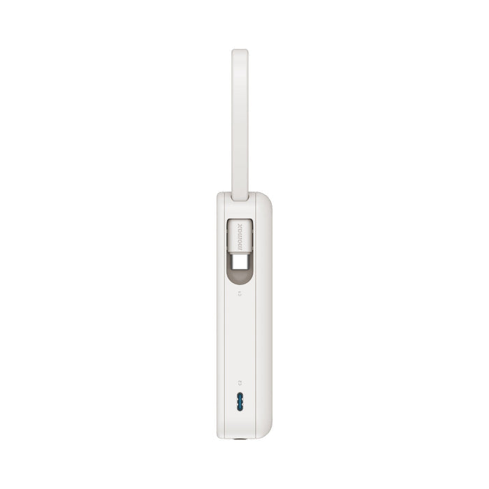 MOMAX Vital+ Power Bank - 10000mAh / 30W / USB-C / White