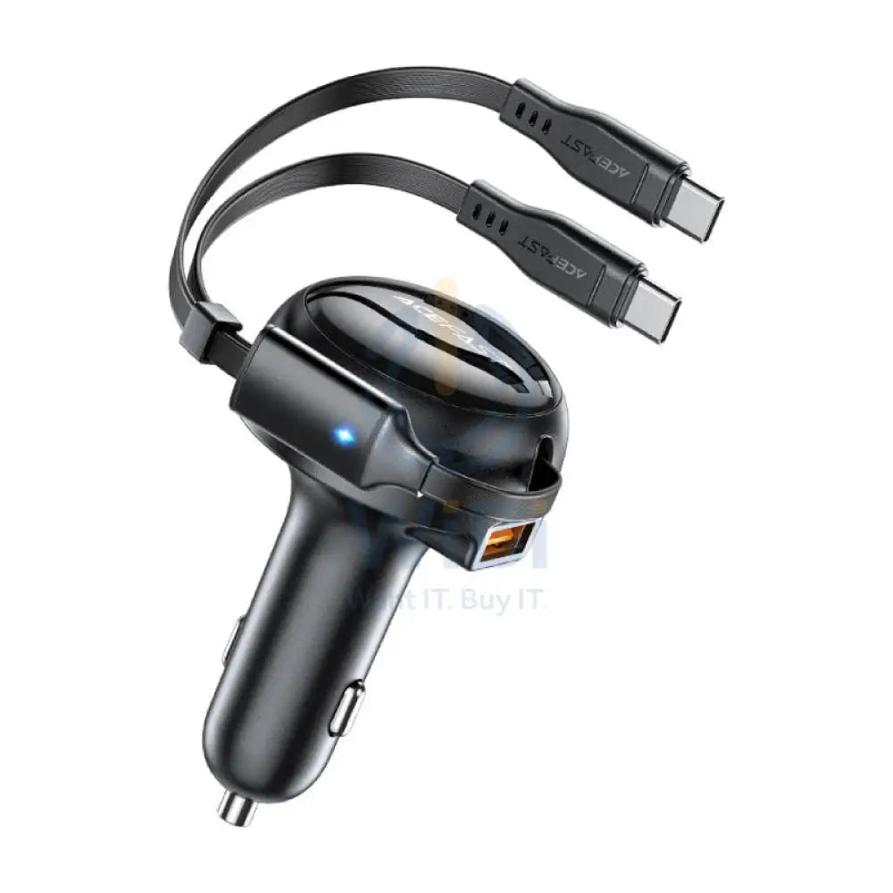 ACEFAST ACEFAST B13 Car Charger 53W / USB C / USB A Accessories > Mobiles & Tablets > Mobiles > Car Chargers