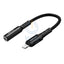 ACEFAST C1-05 Lightning to 3.5mm aluminum alloy headphones adapter cable - Black Accessories > Cables & Converters >