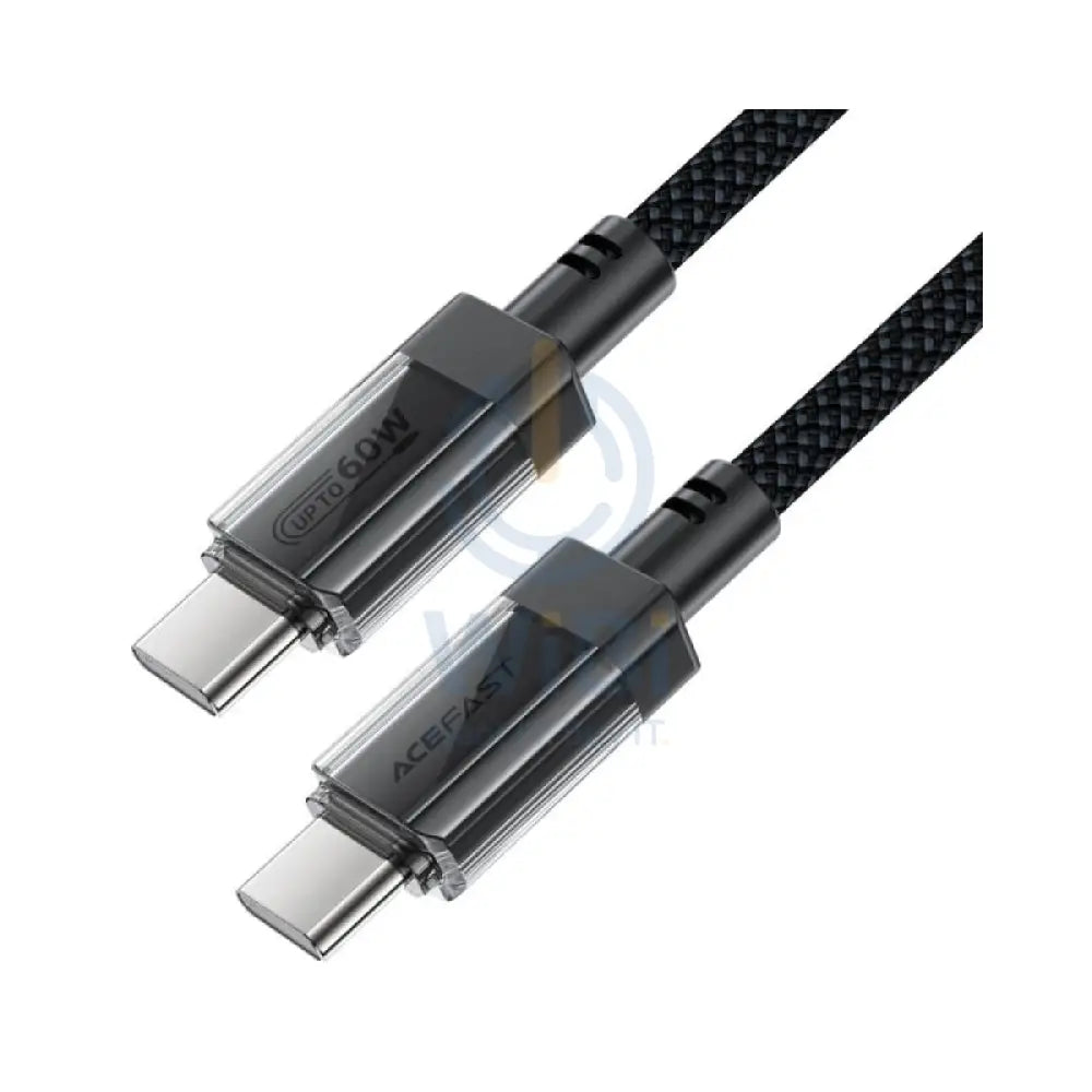 ACEFAST C12-03 USB-C to USB-C Charging Data Cable - 1.2m / 60W / Black Accessories > Cables & Converters > Cables
