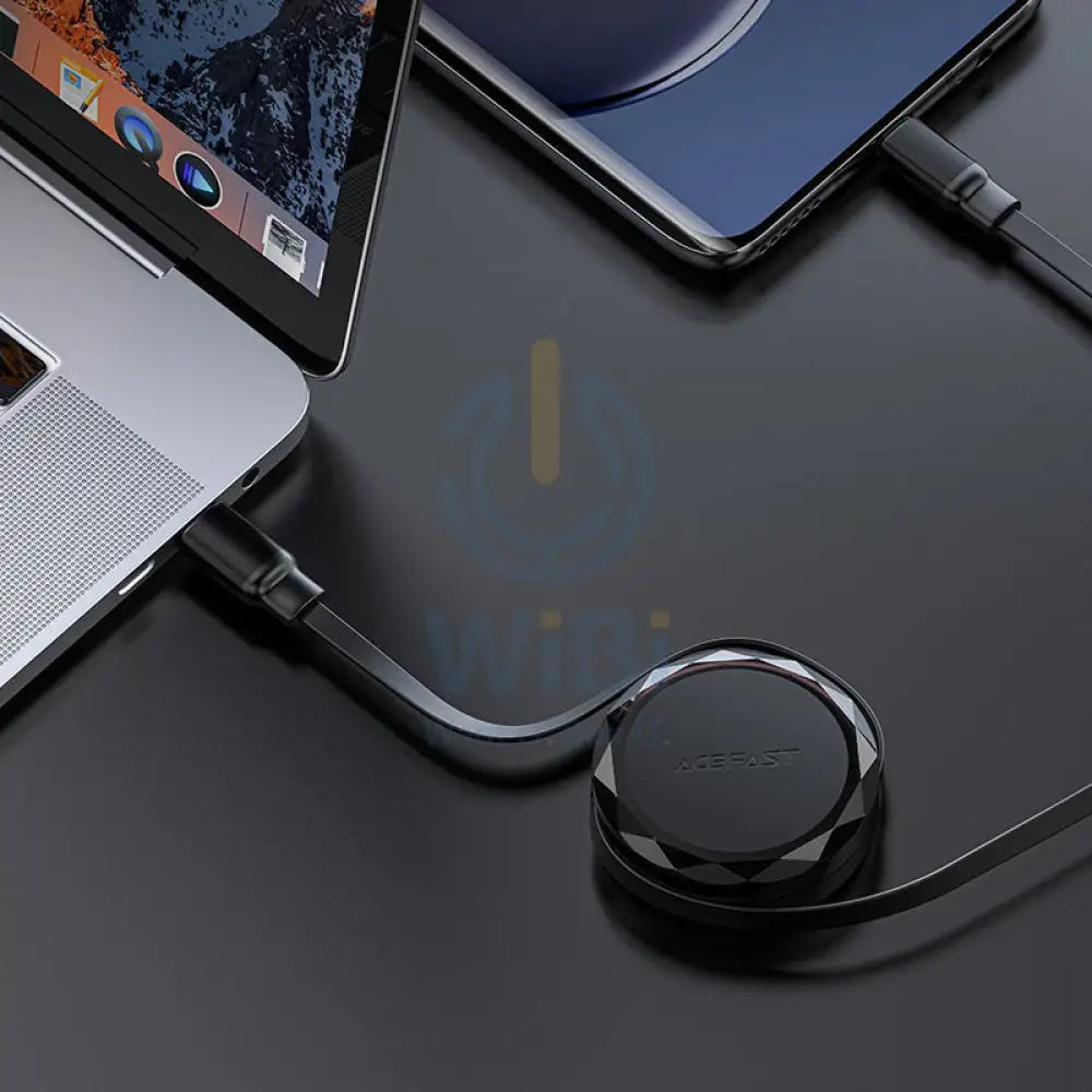 ACEFAST C13 03 Charging Data Cable USB C / 60W / 0.8 Meter / Black Accessories > Cables & Converters > Cables