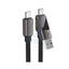 ACEFAST C13-05 USB-A / USB-C to USB-C Charging Data Cable - 0.2m / 60W / Black Accessories > Cables & Converters >