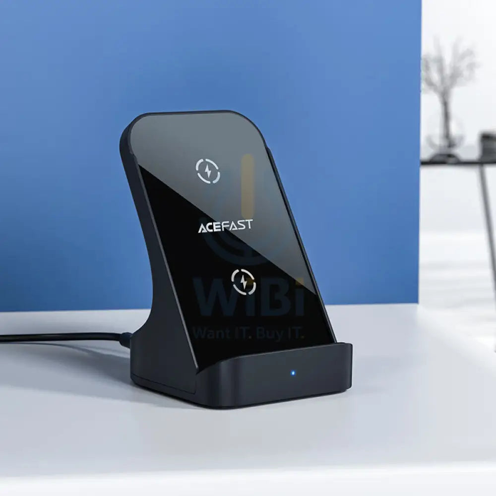 ACEFAST E14 Desktop Wireless Charger Space Grey Accessories > Power Adapters