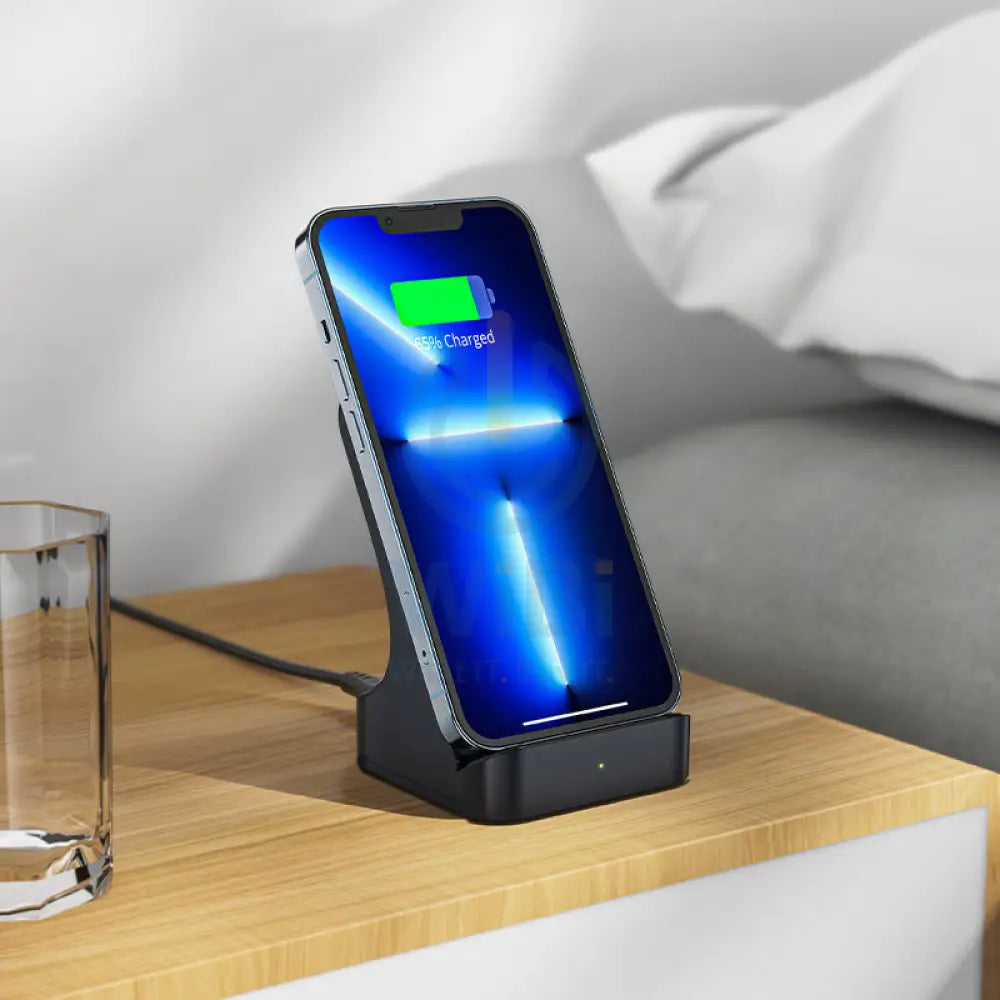 ACEFAST E14 Desktop Wireless Charger Space Grey Accessories > Power Adapters