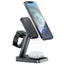 ACEFAST E3 3 in 1 Wireless Charger Desktop Holder 15W / Black Accessories > Mobiles & Tablets > Mobiles > Mobile Holder