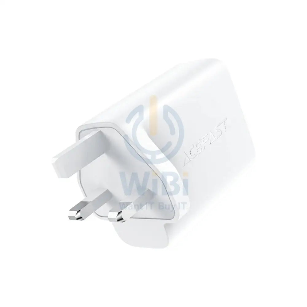 ACEFAST Fast Wall Charger A32 PD50W GaN (USB-C + USB-C) dual port charger (UK) - White Accessories > Power Adapters