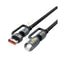 ACEFAST J5 USB-C to USB-A / LED Light Charging Data Cable - 1.2m / 60W / Black Accessories > Cables & Converters >
