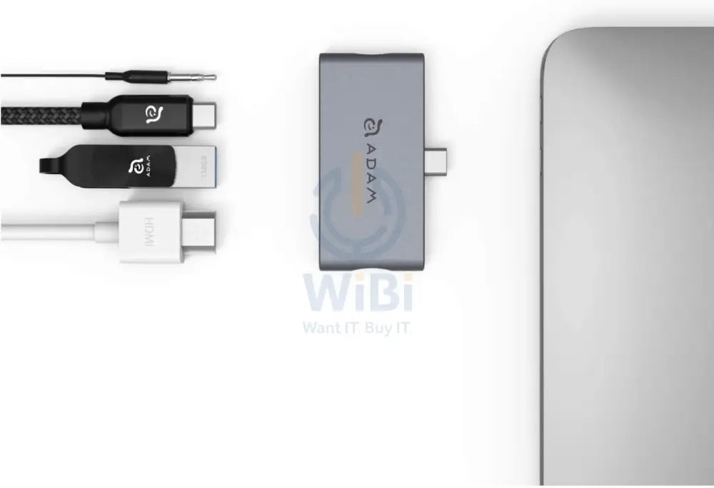 Adam Elements Casa HUB i4 USB-C 3.1 4 port Hub for iPad Pro - Grey Accessories > Mobiles & Tablets