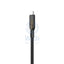 AmazingThing Thunder Pro USB-C to USB-C Cable - 2M / PD240W / Black Accessories > Cables & Converters > Cables